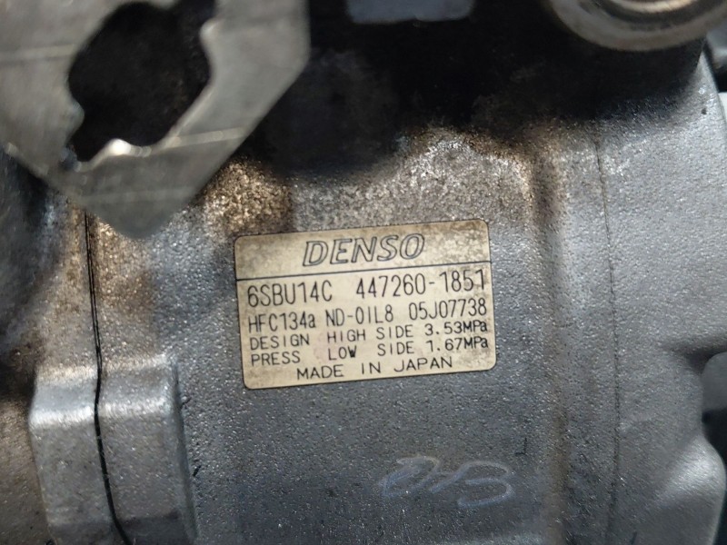 Recambio de compresor aire acondicionado para bmw 1 (e87) 118 d referencia OEM IAM 64526987862 4472601851 