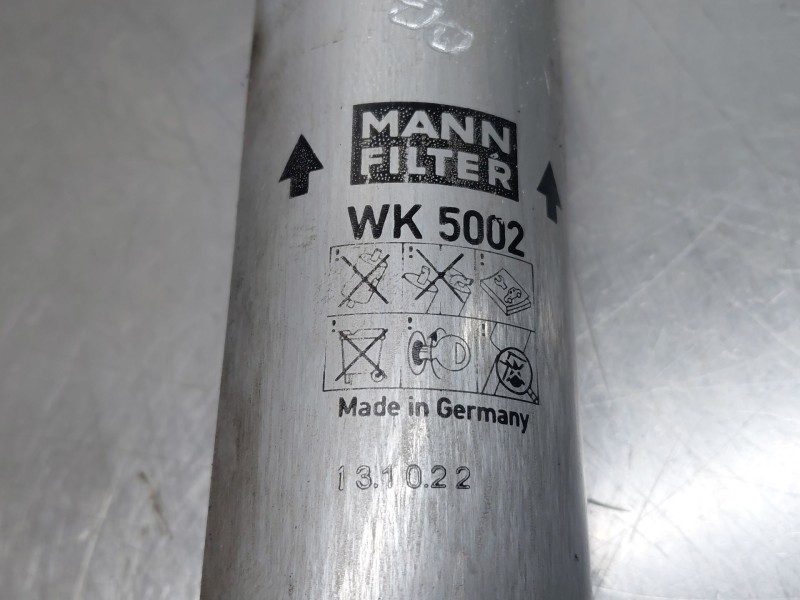 Recambio de filtro gasoil para bmw 1 (e87) 118 d referencia OEM IAM 13327822498  