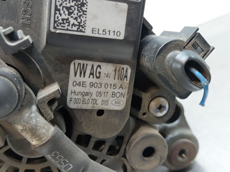Recambio de alternador para seat ibiza iv (6j5, 6p1) 1.2 tsi referencia OEM IAM   