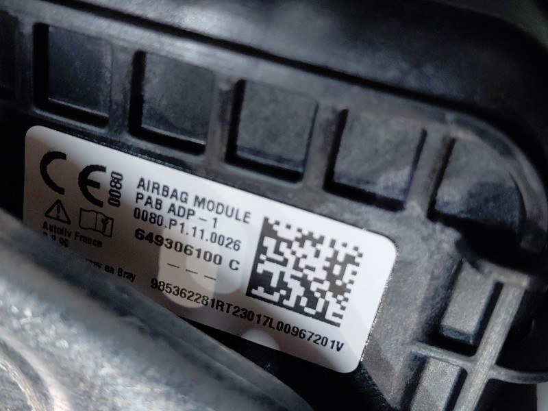Recambio de kit airbag para dacia sandero iii driving referencia OEM IAM   