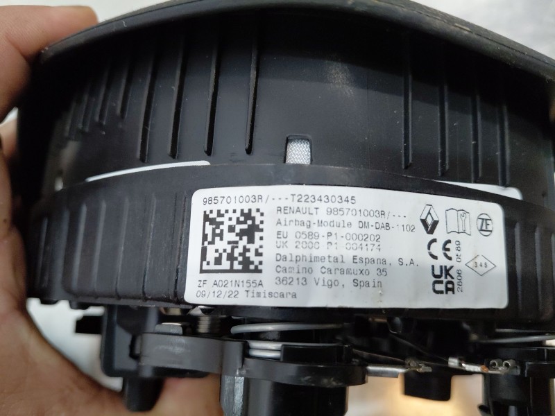 Recambio de kit airbag para dacia sandero iii driving referencia OEM IAM   