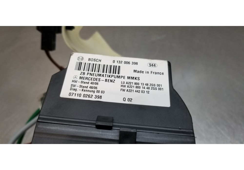 Recambio de centralita cierre para mercedes clase s (w221) berlina 420 / 450 cdi (221.028) referencia OEM IAM A2218001348  