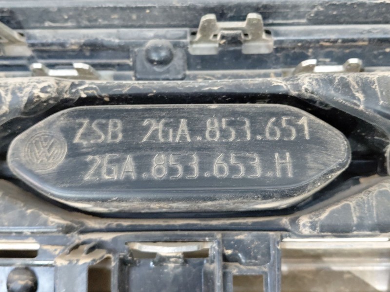 Recambio de rejilla delantera para volkswagen t-roc r-line referencia OEM IAM   