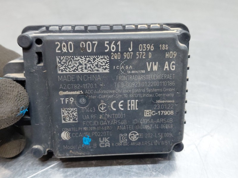 Recambio de modulo electronico para volkswagen t-roc r-line referencia OEM IAM 2Q0907561J 2Q0907572D 