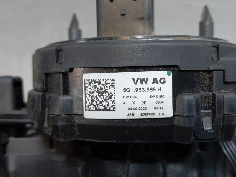 Recambio de anillo airbag para volkswagen t-roc r-line referencia OEM IAM 5Q1953569H  