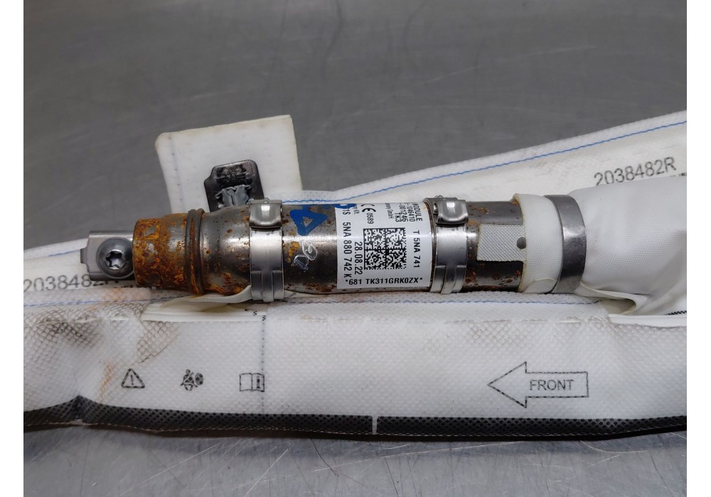 Recambio de airbag cortina delantero derecho para volkswagen tiguan (ax1) comfortline referencia OEM IAM 5NA880742K  