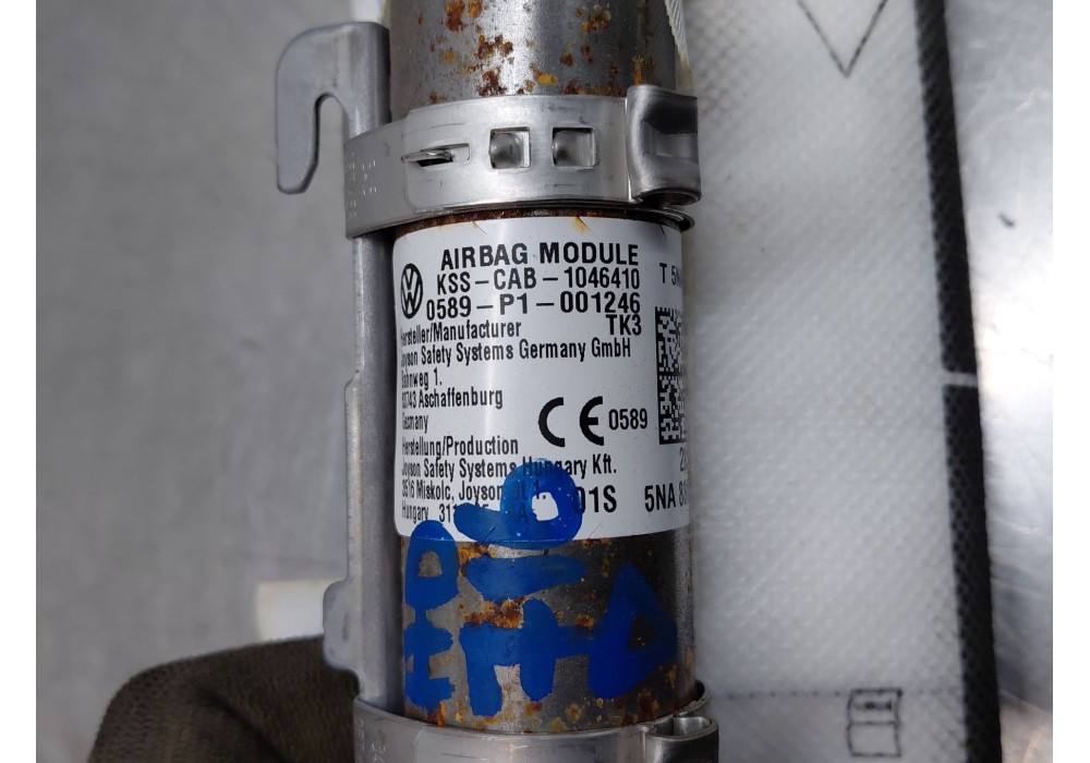 Recambio de airbag cortina delantero derecho para volkswagen tiguan (ax1) comfortline referencia OEM IAM 5NA880742K  