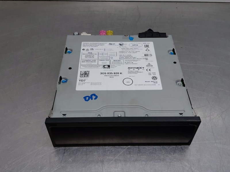 Recambio de sistema audio / radio cd para volkswagen tiguan (ax1) comfortline referencia OEM IAM 3G5035820K  
