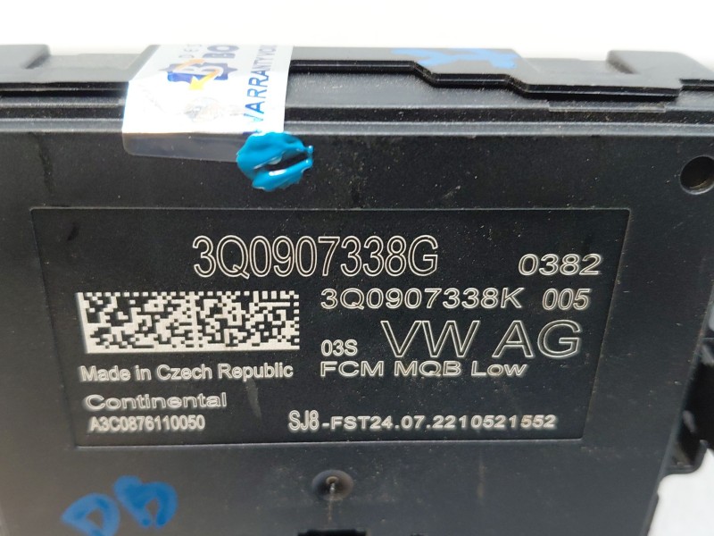 Recambio de modulo electronico para volkswagen tiguan (ax1) comfortline referencia OEM IAM 3Q0907338G  