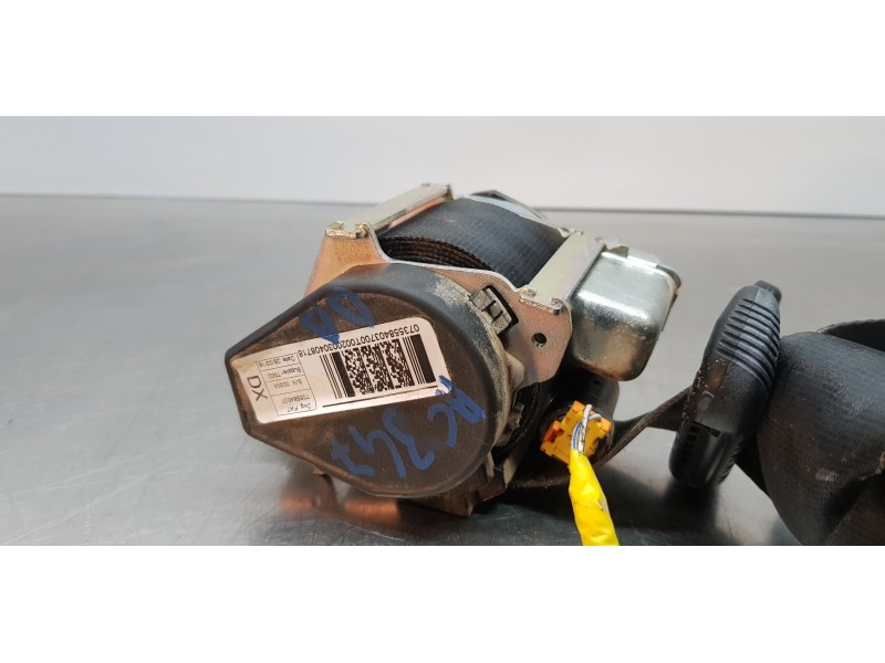 Recambio de cinturon seguridad delantero derecho para fiat doblo ii cargo (263) furgón base referencia OEM IAM 735584037  