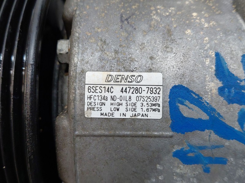 Recambio de compresor aire acondicionado para toyota rav 4 advance referencia OEM IAM 8831042511  