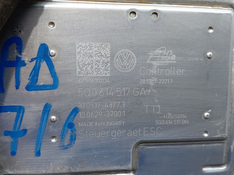 Recambio de abs para volkswagen tiguan (ax1) comfortline referencia OEM IAM 5Q0614517GABEF 5Q0614517GA 