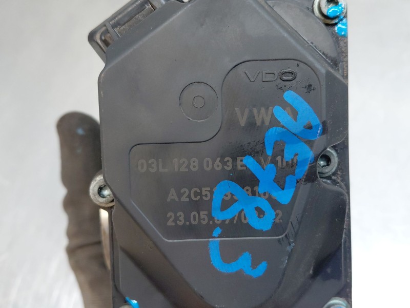 Recambio de caja mariposa para volkswagen passat b6 (3c2) 2.0 tdi 16v referencia OEM IAM 03L128063E  