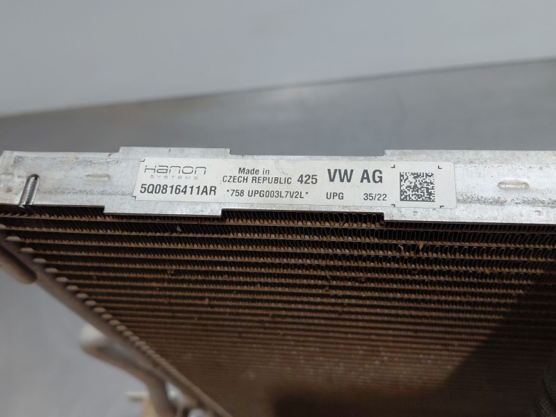 Recambio de condensador / radiador aire acondicionado para volkswagen tiguan (ax1) comfortline referencia OEM IAM 5Q0816411AR  