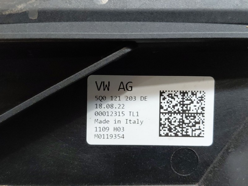 Recambio de electroventilador para volkswagen tiguan (ax1) comfortline referencia OEM IAM 5Q0121203DE  