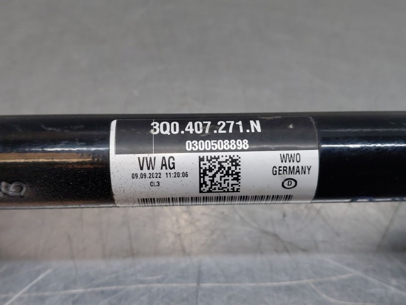 Recambio de transmision delantera izquierda para volkswagen tiguan (ax1) comfortline referencia OEM IAM 3Q0407271N  