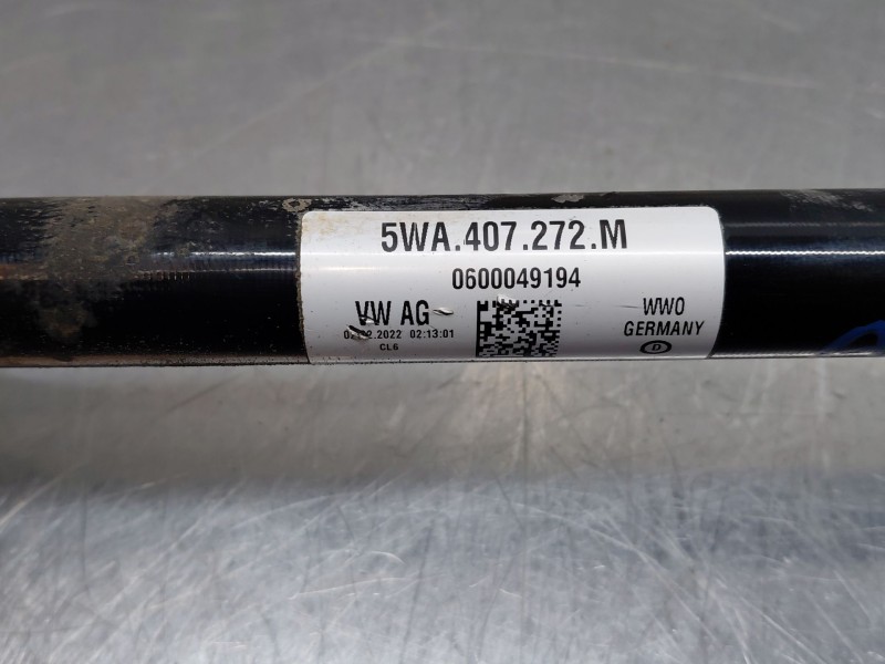 Recambio de transmision delantera derecha para volkswagen t-roc r-line referencia OEM IAM 5WA407272M  