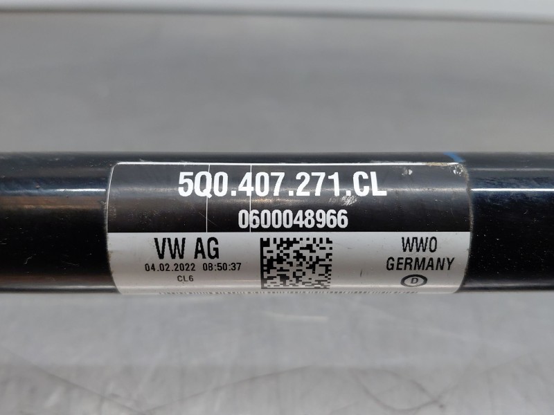 Recambio de transmision delantera izquierda para volkswagen t-roc r-line referencia OEM IAM 5Q0407271CL  