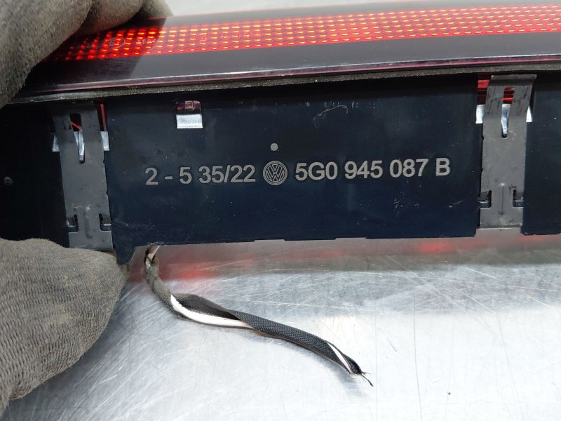 Recambio de luz central de freno para volkswagen tiguan (ax1) comfortline referencia OEM IAM 5G0945087B  