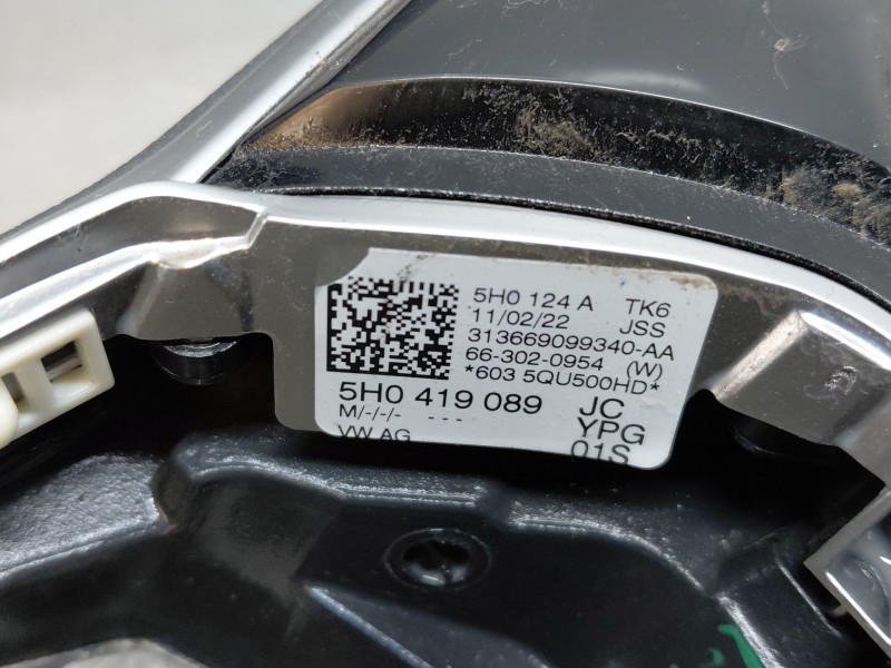 Recambio de volante para volkswagen t-roc r-line referencia OEM IAM 5H0419089JCYPG 5H0419089J 5H0419089Jc