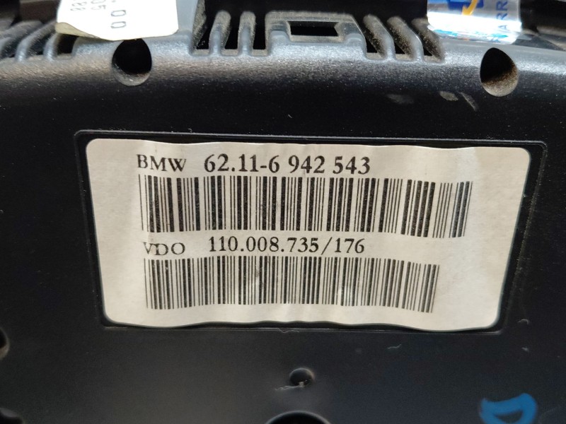 Recambio de cuadro instrumentos para bmw x5 (e53) 3.0 d referencia OEM IAM 62106942543 62116942543 