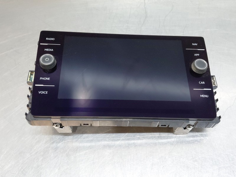Recambio de pantalla multifuncion para volkswagen t-roc r-line referencia OEM IAM 5NN919605B  