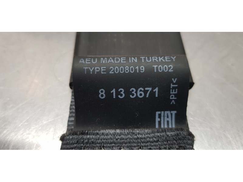 Recambio de cinturon seguridad delantero derecho para fiat doblo ii cargo (263) furgón base referencia OEM IAM 735584037  