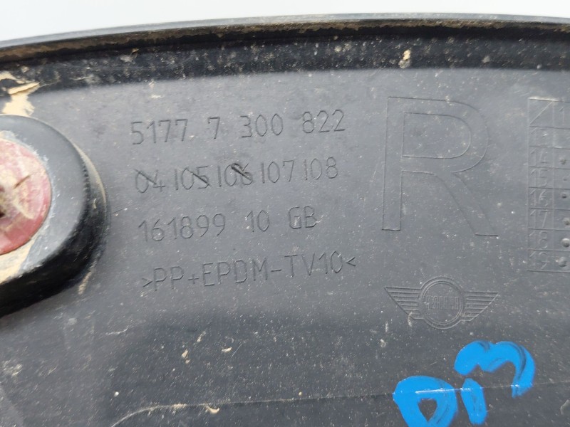 Recambio de aletin trasero derecho para bmw mini cabrio (f57) cooper referencia OEM IAM   