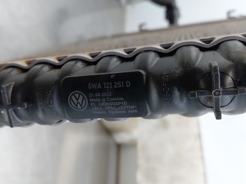 Recambio de radiador agua para volkswagen tiguan (ax1) comfortline referencia OEM IAM 5WA121251D  