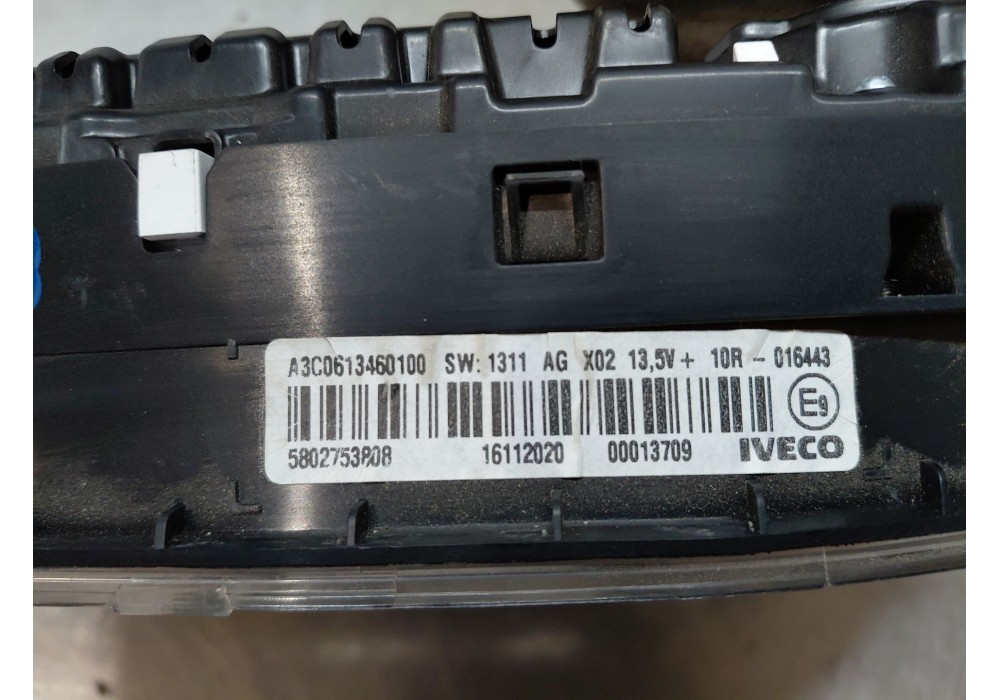 Recambio de cuadro instrumentos para iveco daily 35s16 35-160 referencia OEM IAM   