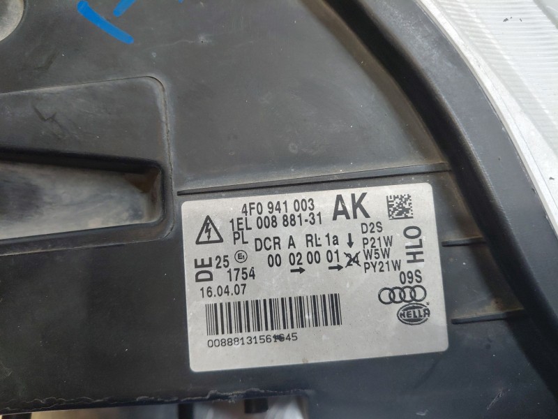 Recambio de faro izquierdo para audi a6 c6 (4f2) 2.0 tdi referencia OEM IAM   