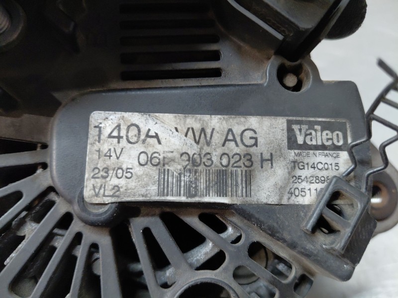 Recambio de alternador para audi a4 b7 (8ec) 2.0 tfsi quattro referencia OEM IAM 06F903023F 06F903023H 