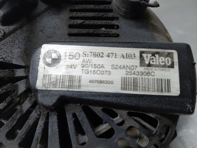 Recambio de alternador para bmw 3 (e90) 318 d referencia OEM IAM 12317521178 7802471AI03 