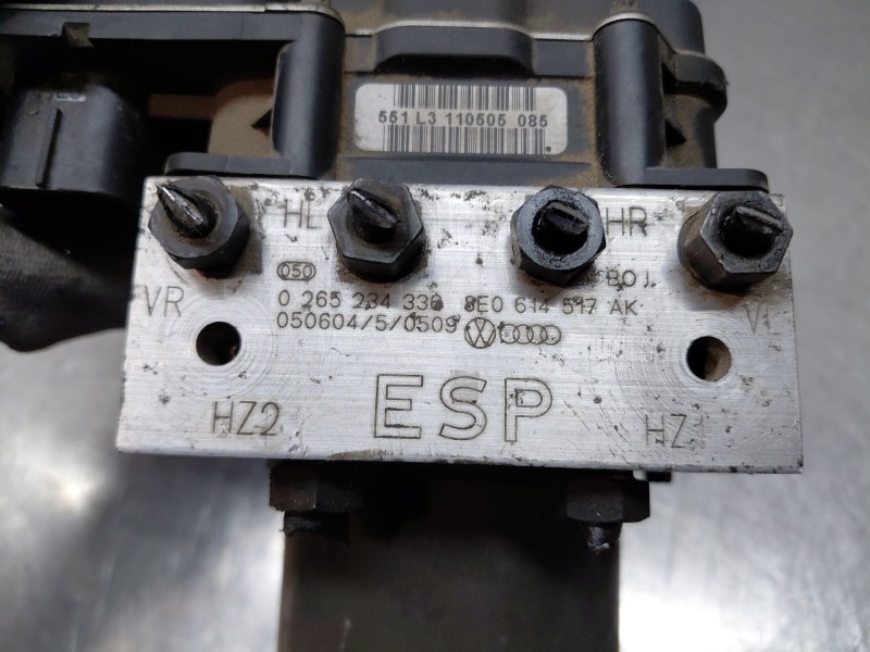 Recambio de abs para audi a4 b7 (8ec) 2.0 tfsi quattro referencia OEM IAM 8E0614517BG 8E0614517AK 