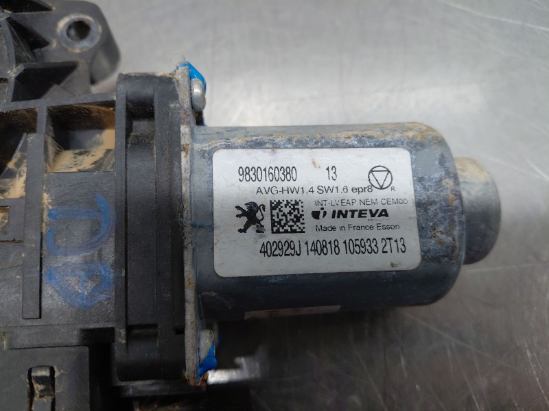Recambio de motor limpia trasero para peugeot 508 active referencia OEM IAM 9830160380  