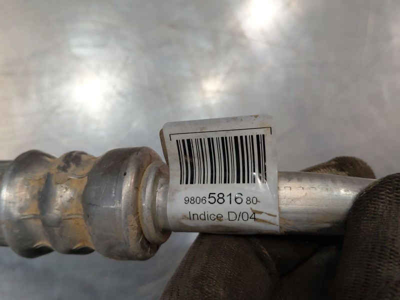 Recambio de tubos aire acondicionado para peugeot 508 active referencia OEM IAM 9806581680  