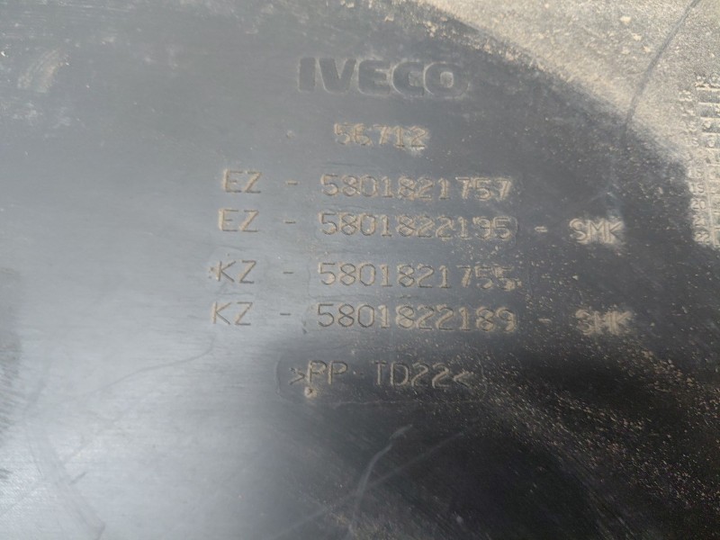 Recambio de moldura para iveco daily 35s16 35-160 referencia OEM IAM   