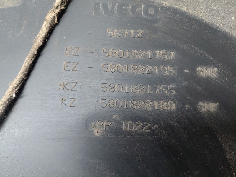 Recambio de moldura para iveco daily 35s16 35-160 referencia OEM IAM   