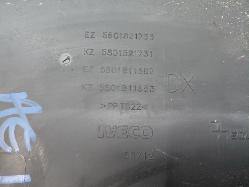 Recambio de moldura para iveco daily 35s16 35-160 referencia OEM IAM   