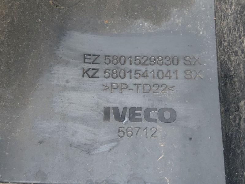Recambio de puntera paragolpes trasera izquierda para iveco daily 35s16 35-160 referencia OEM IAM   