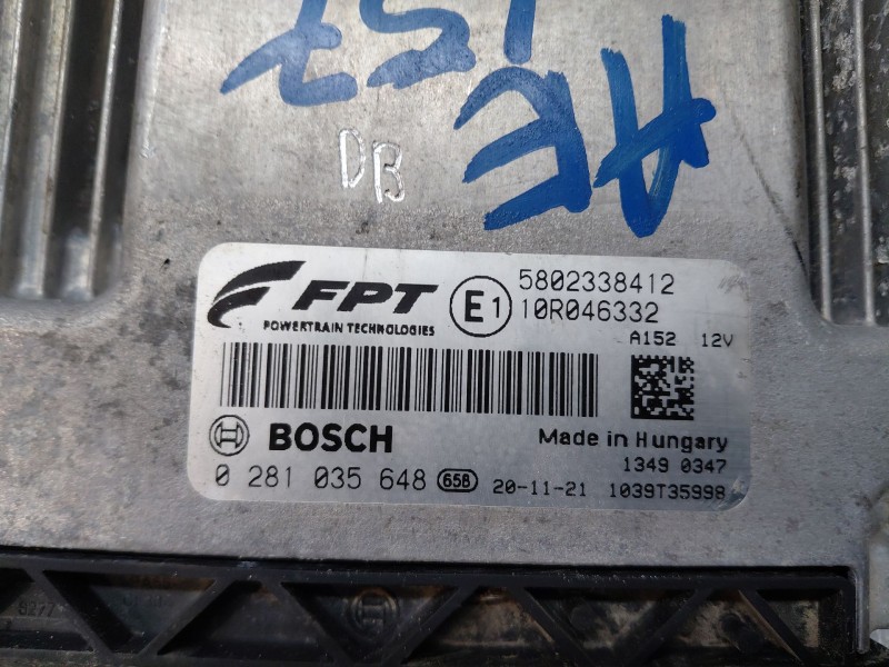 Recambio de centralita motor uce para iveco daily 35s16 35-160 referencia OEM IAM   