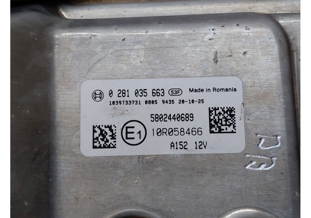 Recambio de modulo electronico para iveco daily 35s16 35-160 referencia OEM IAM   