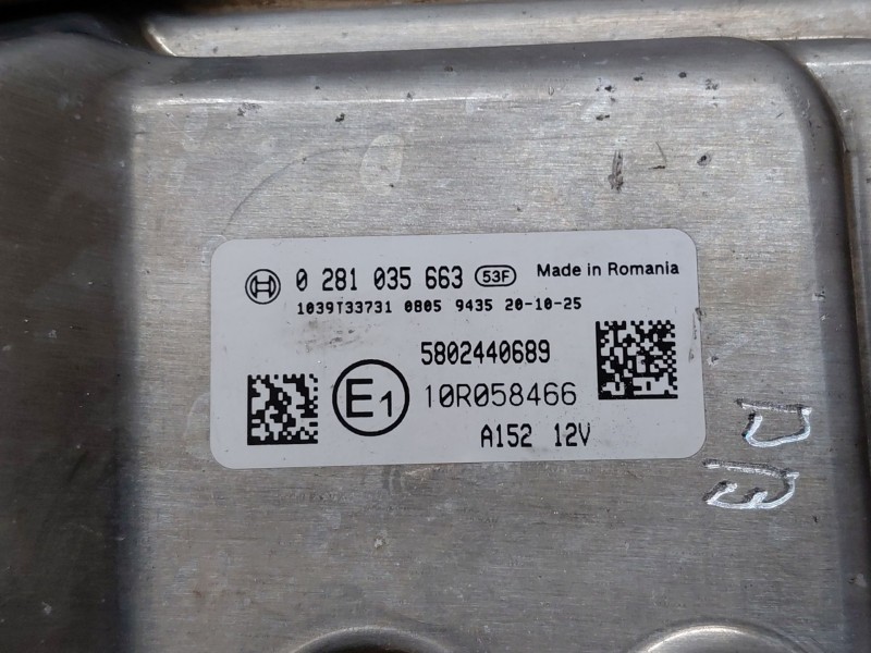 Recambio de modulo electronico para iveco daily 35s16 35-160 referencia OEM IAM   
