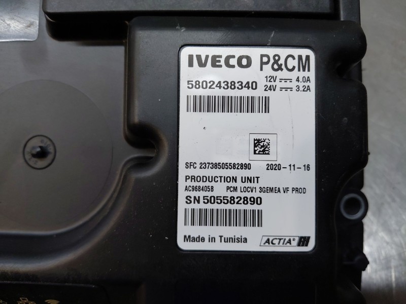 Recambio de modulo electronico para iveco daily 35s16 35-160 referencia OEM IAM   