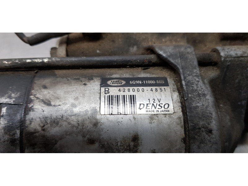 Recambio de motor arranque para land rover freelander (lr2) lr 2 ( 2007 - 2014 ) referencia OEM IAM 6G9N11000MB   Recambio de motor arranque para land rover freelander (lr2) lr 2 ( 2007 - 2014 ) referencia OEM IAM 6G9N11000MB