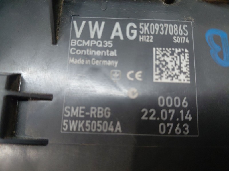 Recambio de modulo confort para volkswagen caddy ka/kb (2c) monospace referencia OEM IAM   