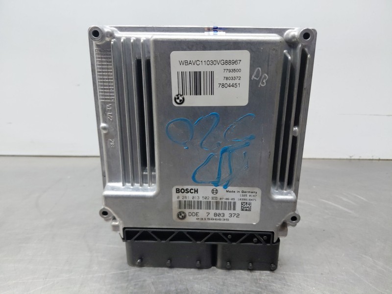Recambio de centralita motor uce para bmw 3 (e90) 318 d referencia OEM IAM 0281013502 7803372 