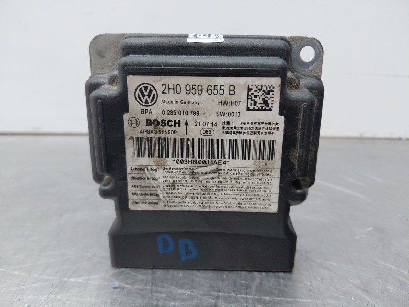 Recambio de centralita airbag para volkswagen caddy ka/kb (2c) monospace referencia OEM IAM 2H0959655B  
