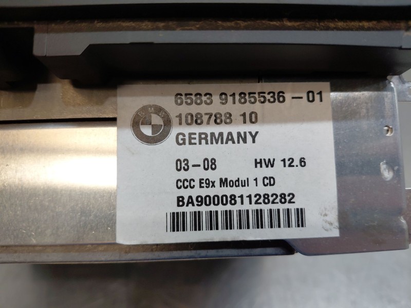 Recambio de sistema audio / radio cd para bmw serie 3 cabrio (e93) essence referencia OEM IAM   
