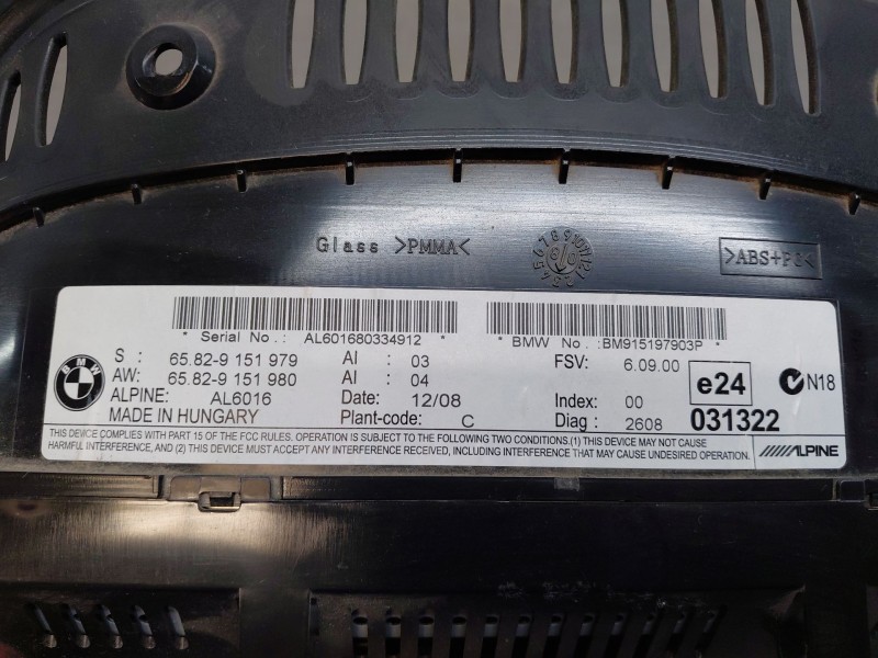 Recambio de cuadro instrumentos para bmw serie 3 cabrio (e93) essence referencia OEM IAM   